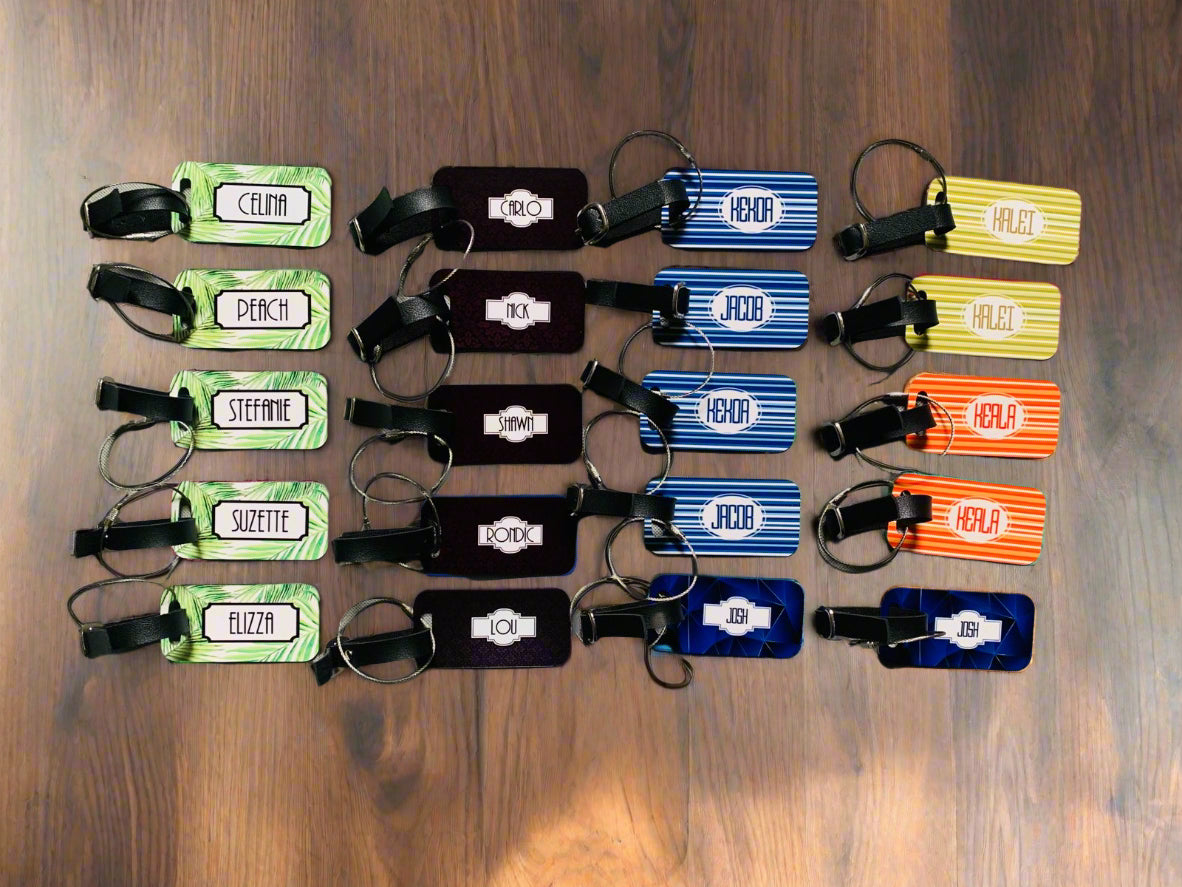 Metal Luggage Tags