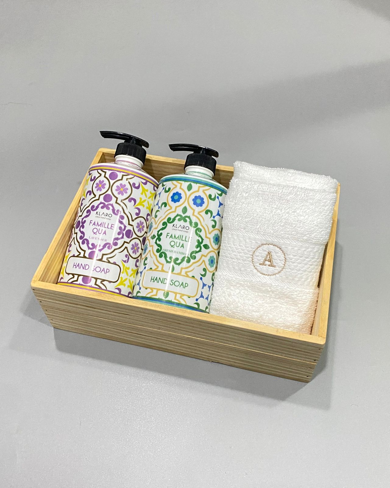 Powder Room Hand Soap / Towel Sets