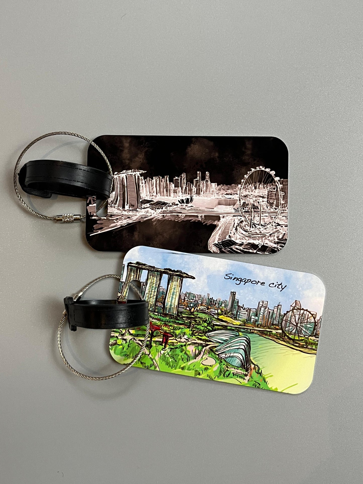 Metal Luggage Tags