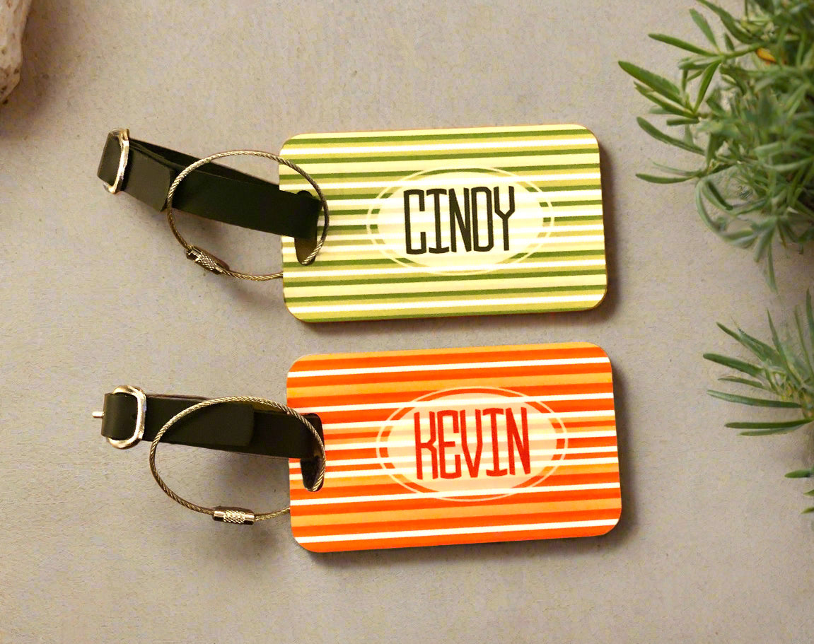 Metal Luggage Tags