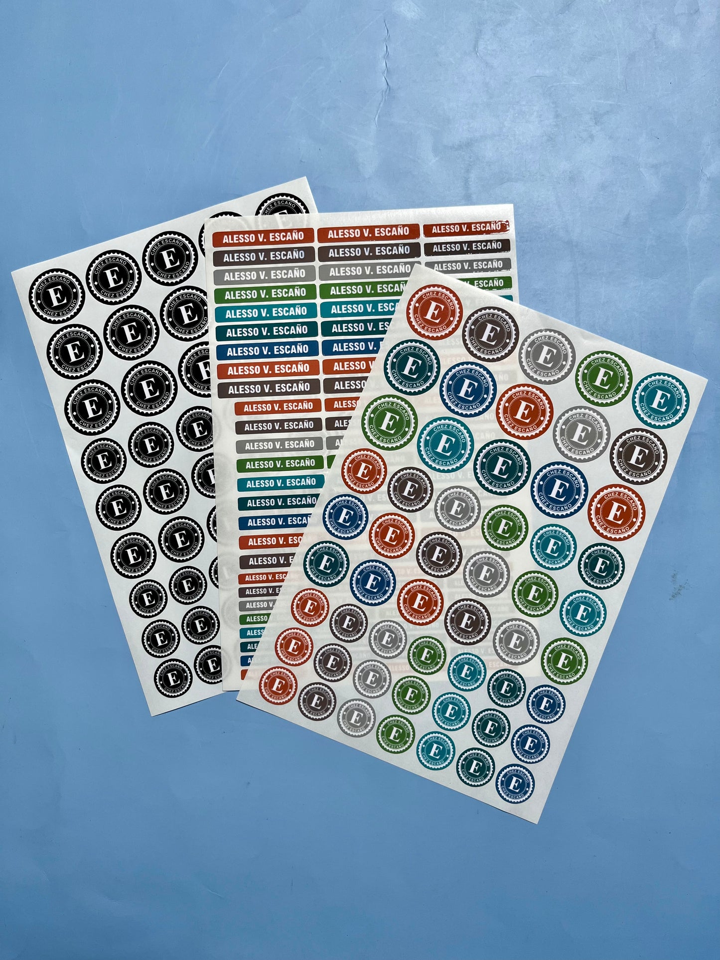 Name Labels - Waterproof Vinyl Stickers