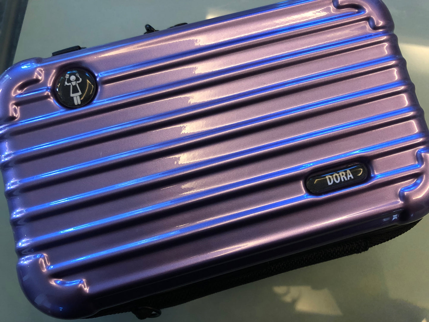 Hard Shell Body Bag with Wrist Strap