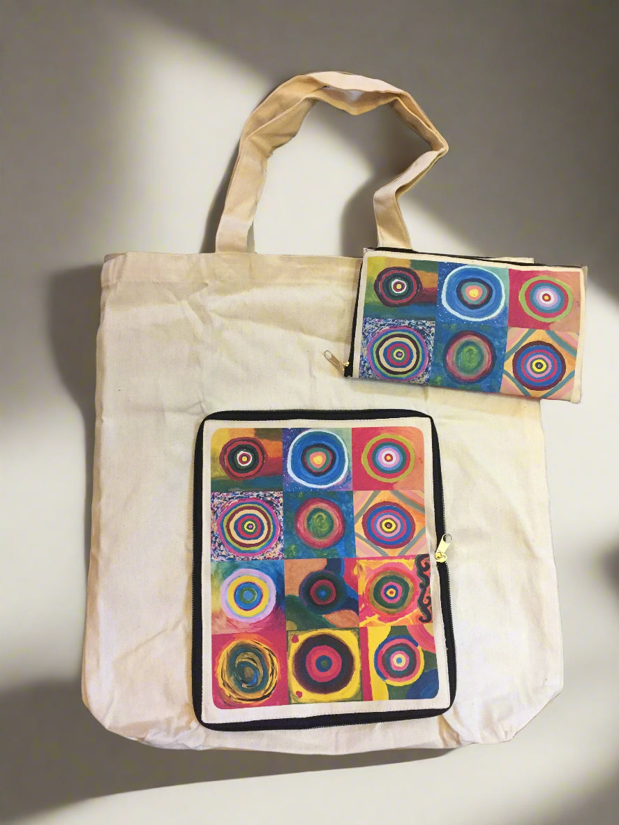 Foldable Canvas Shopping Tote