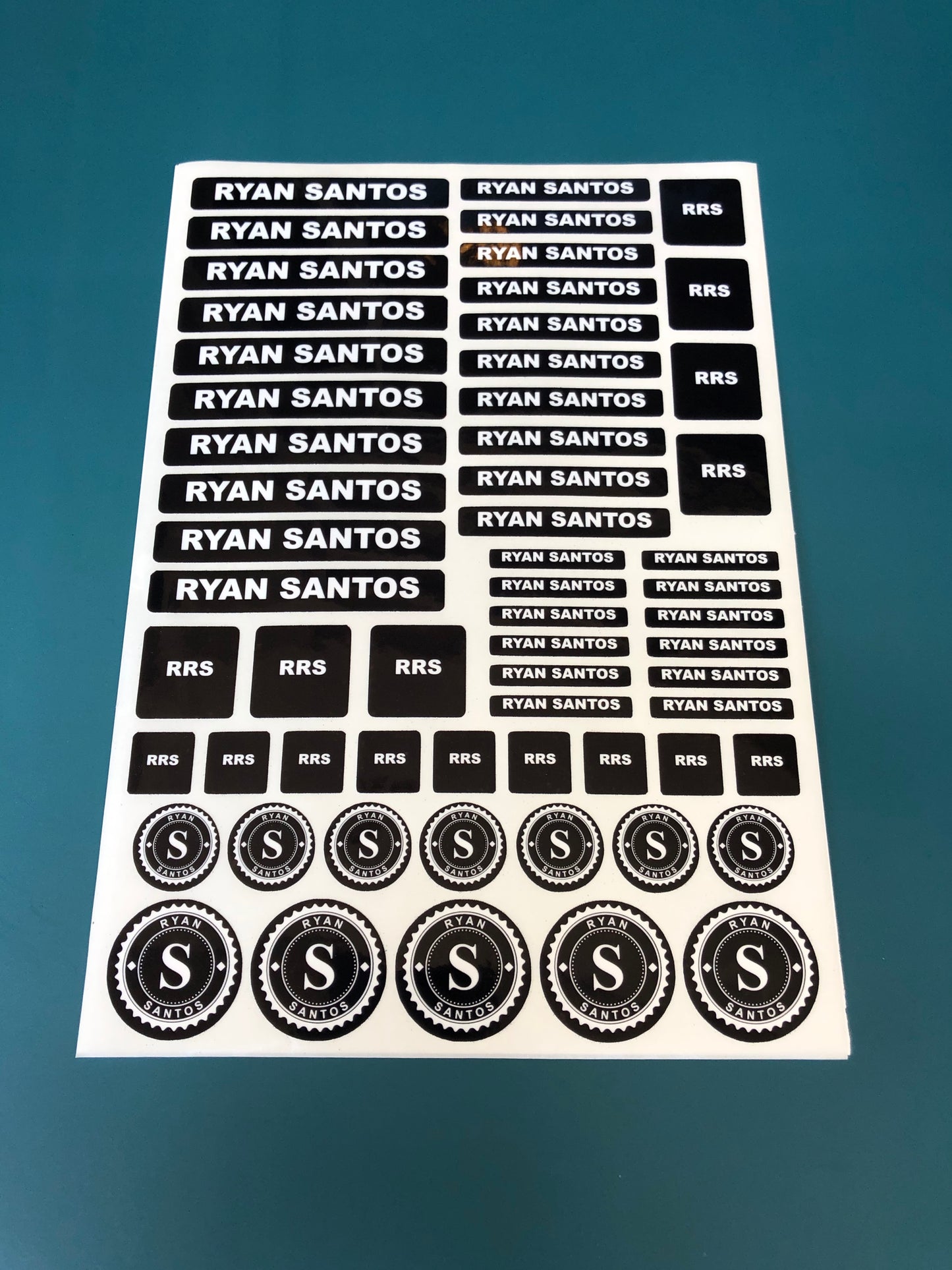 Name Labels - Waterproof Vinyl Stickers