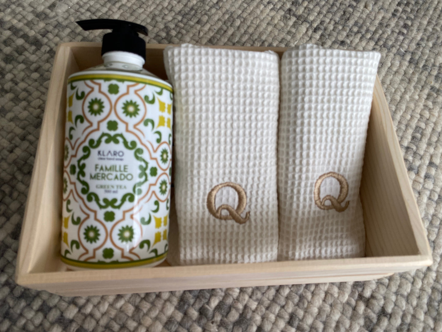 Powder Room Hand Soap / Towel Sets