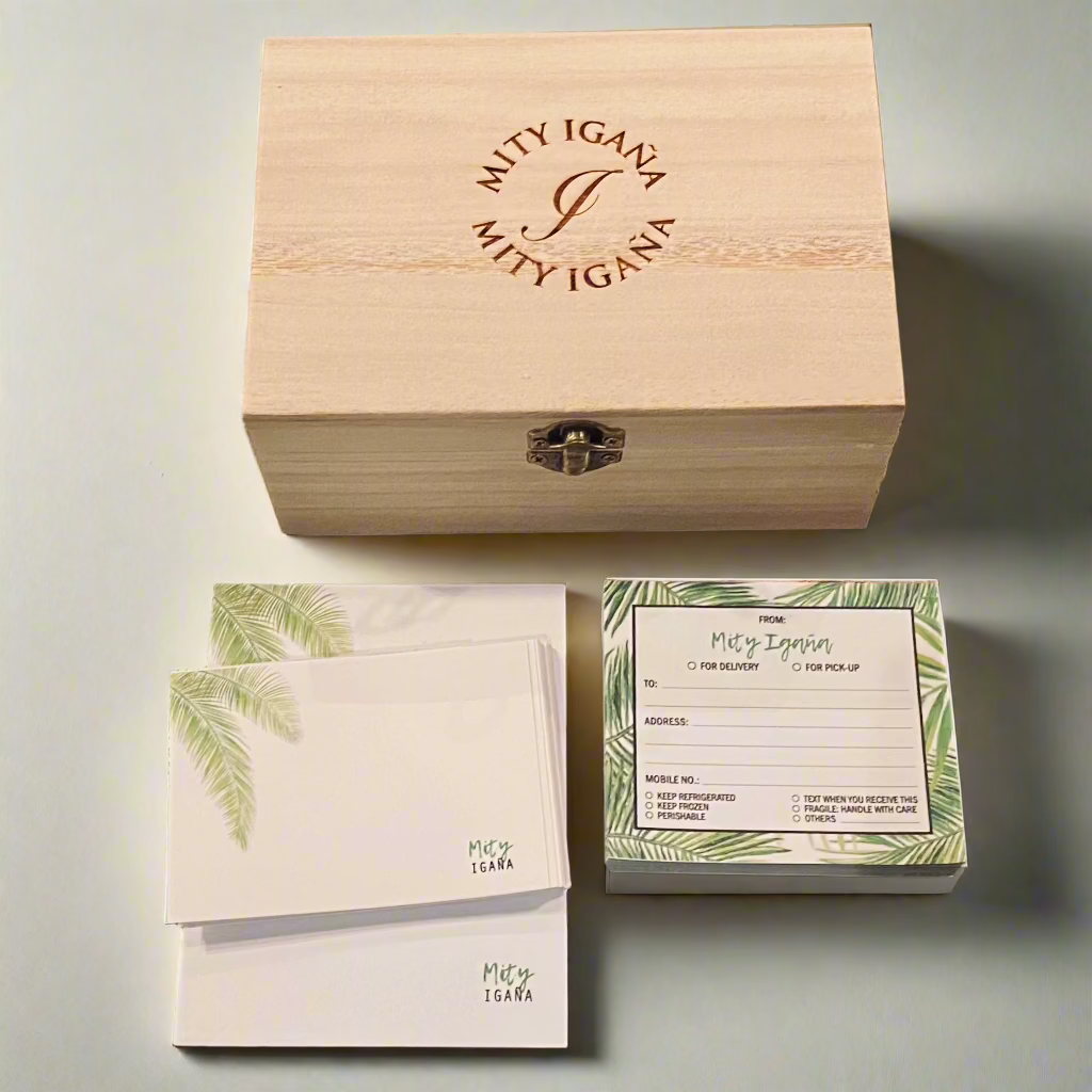 Stationery - Gift Cards, Delivery Pads, Memo Pads, Money Envelopes