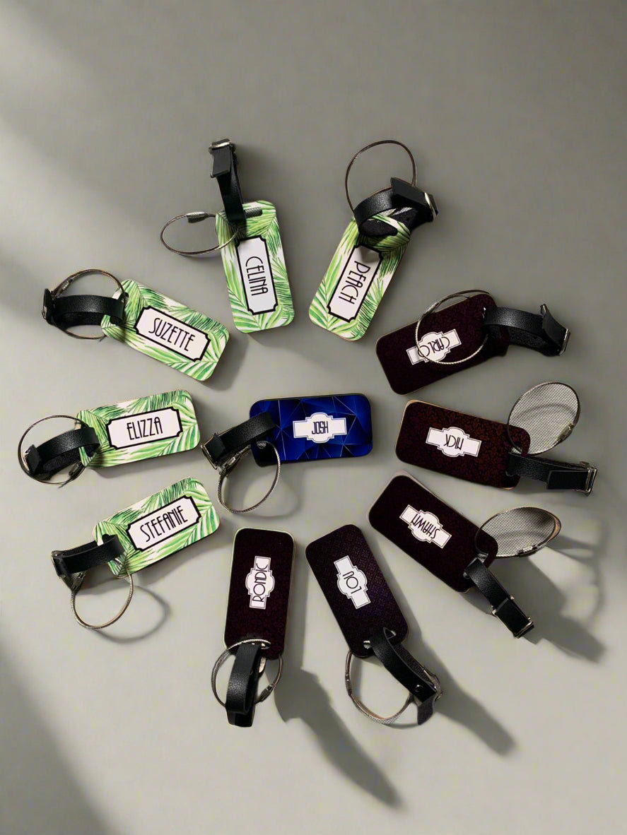 Metal Luggage Tags