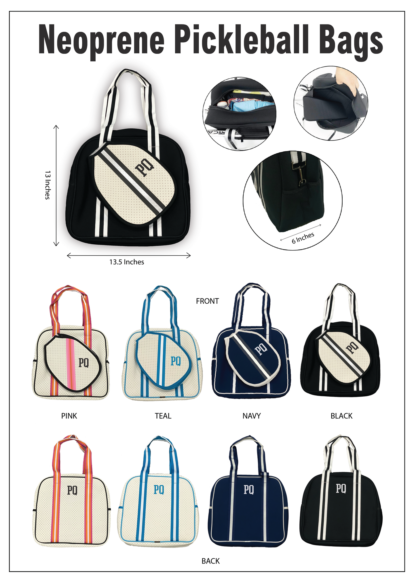 Neoprene Pickleball Bag