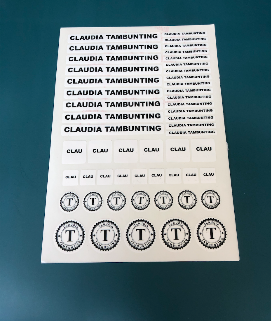 Name Labels - Waterproof Vinyl Stickers