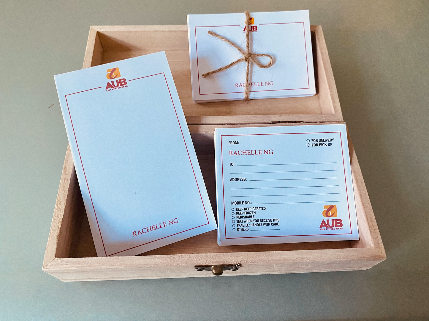 Stationery - Gift Cards, Delivery Pads, Memo Pads, Money Envelopes