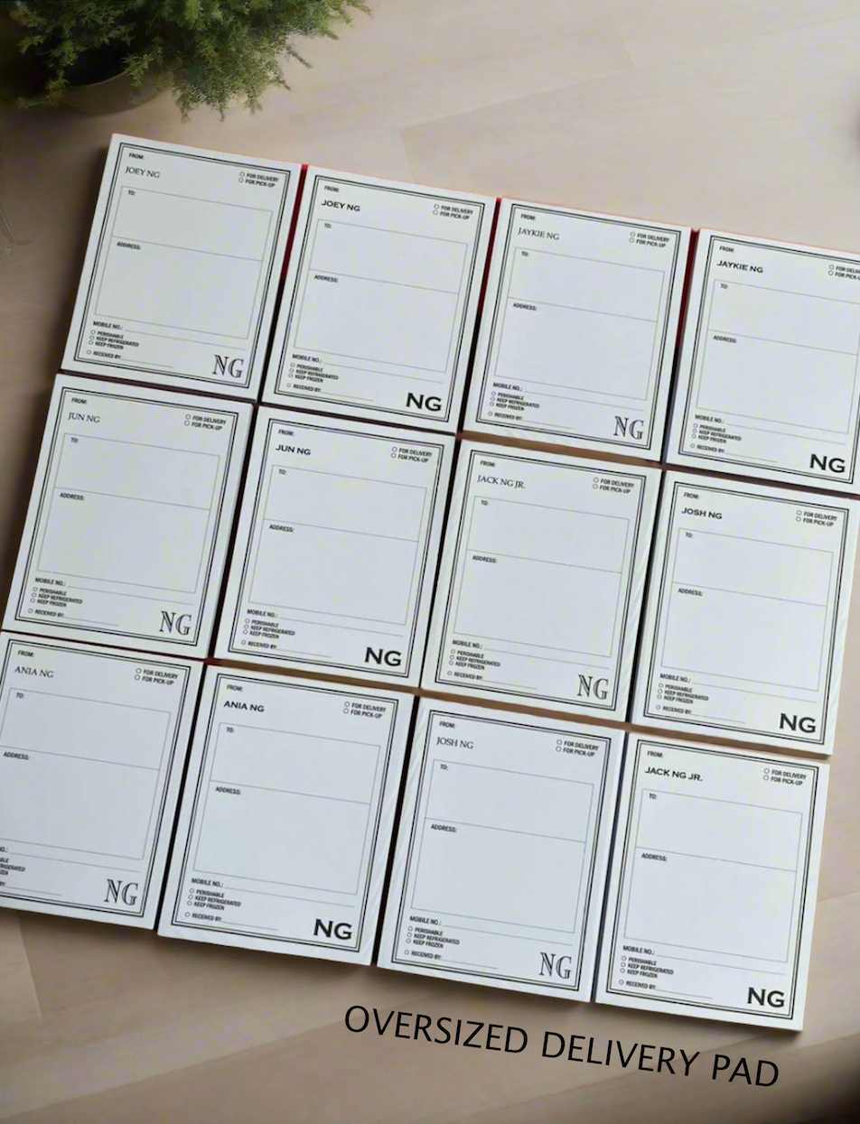 Stationery - Gift Cards, Delivery Pads, Memo Pads, Money Envelopes