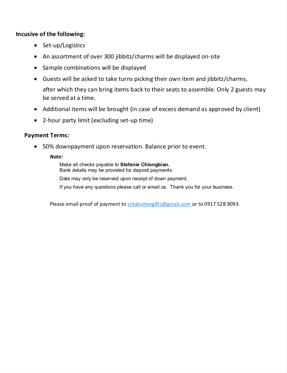 Jibbitz Charm Party Packages