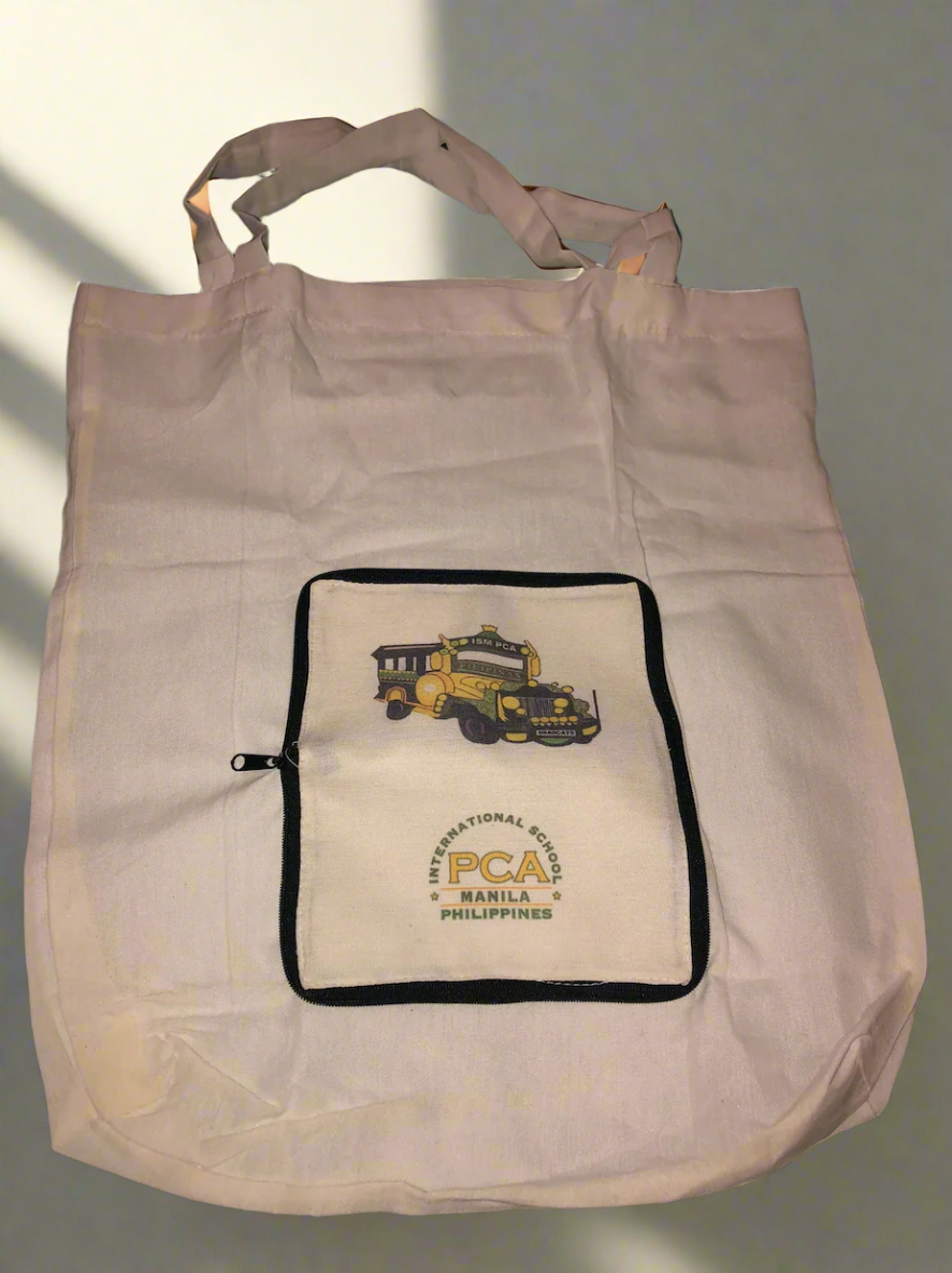 Foldable Canvas Shopping Tote