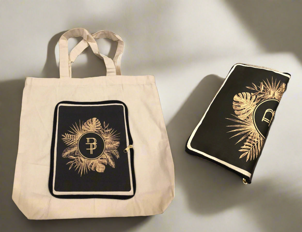 Foldable Canvas Shopping Tote
