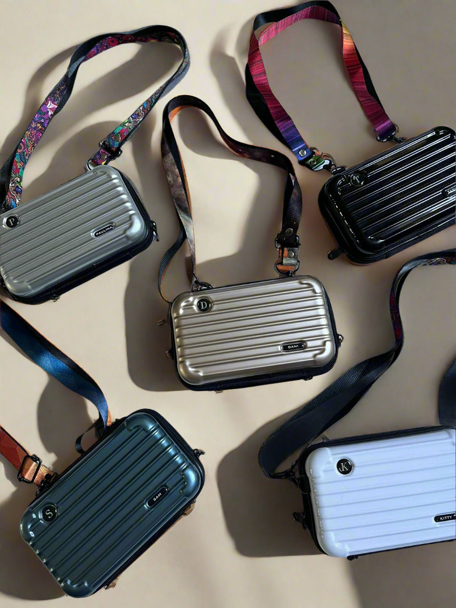 Hard Shell Body Bag with Wrist Strap