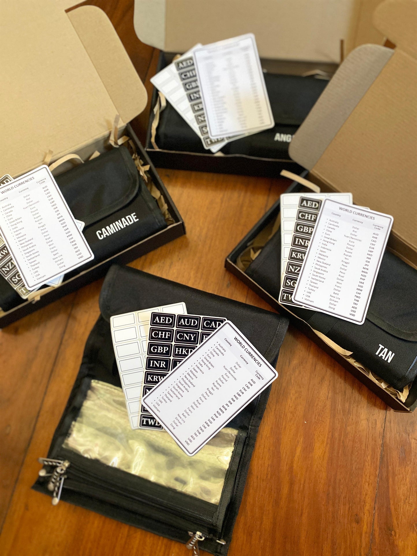 Currency Wallet Organizer