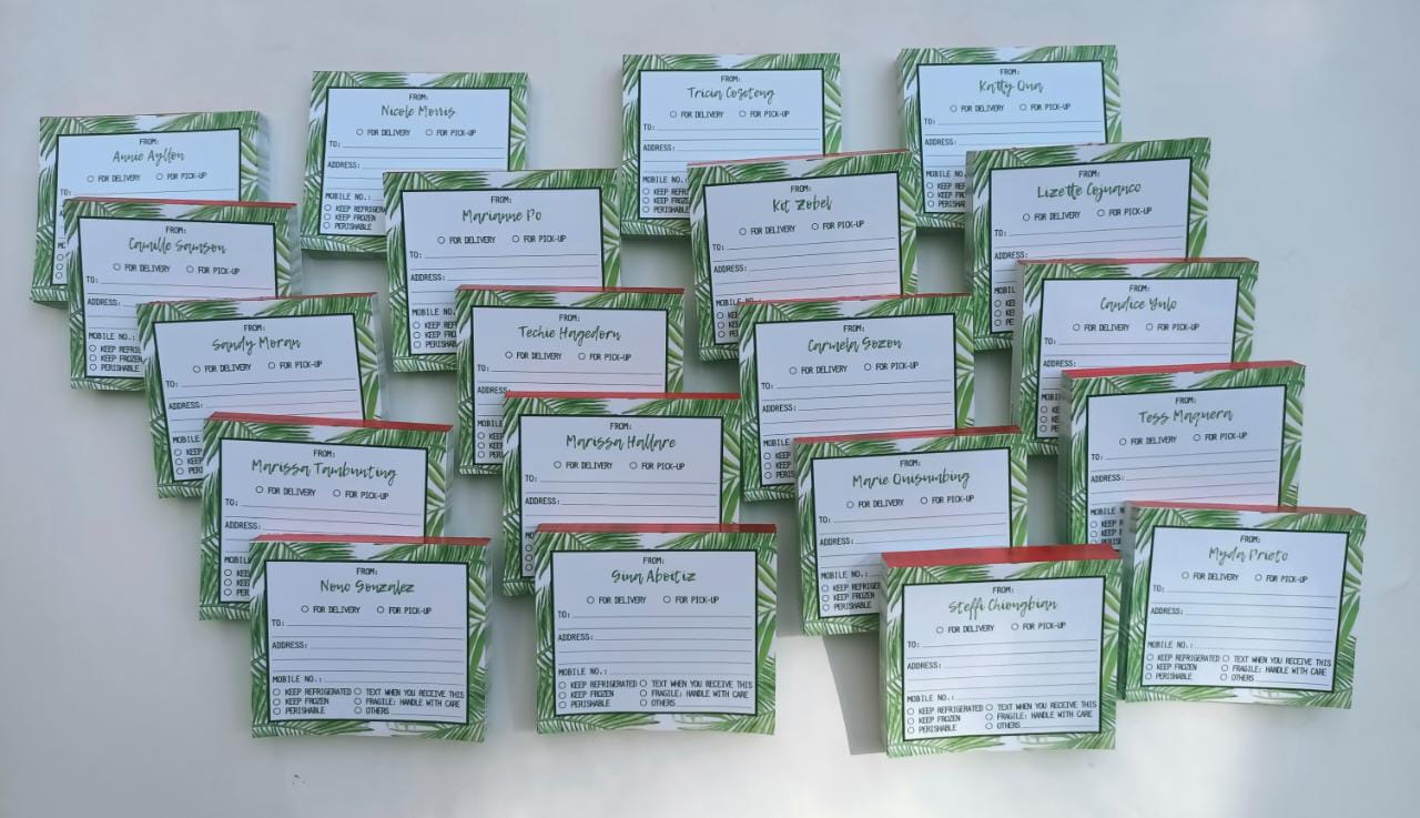 Stationery - Gift Cards, Delivery Pads, Memo Pads, Money Envelopes