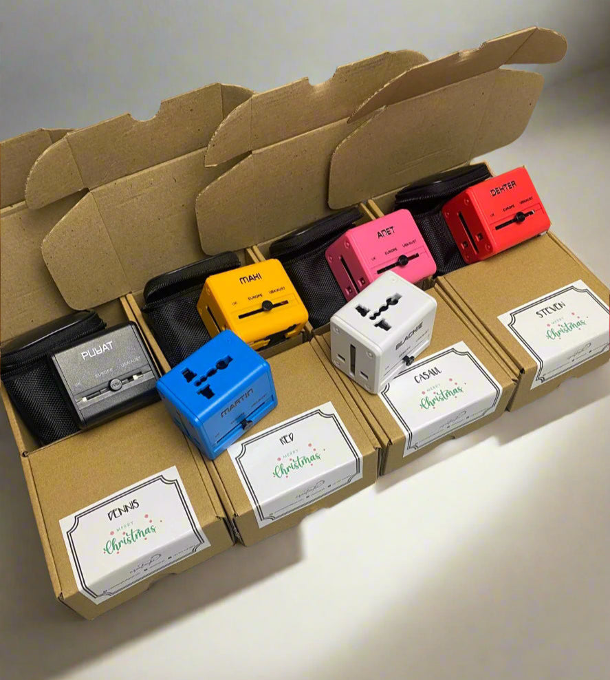 Travel Luggage Scale and/or Universal Travel Adapter