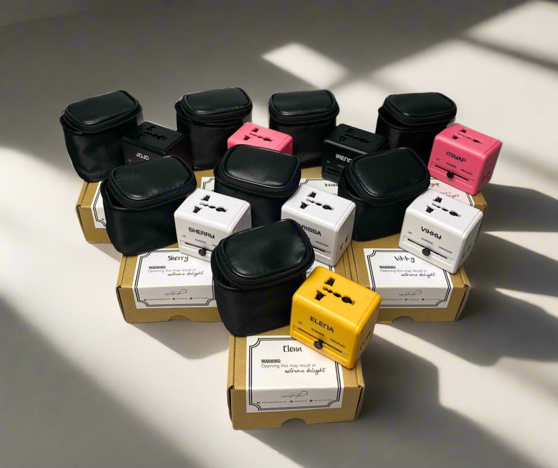 Travel Luggage Scale and/or Universal Travel Adapter