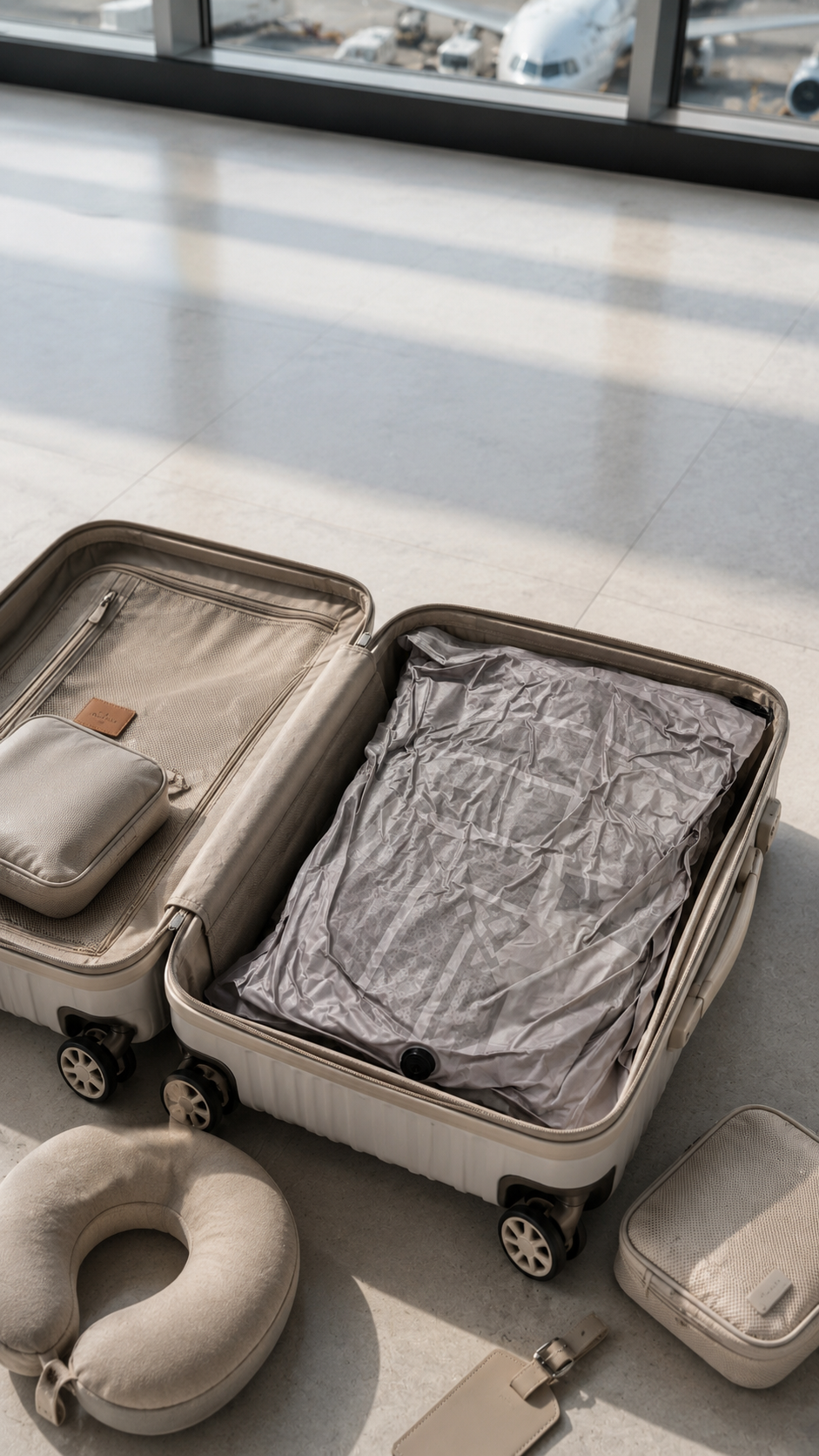 Pump-Free Vaccum Bags