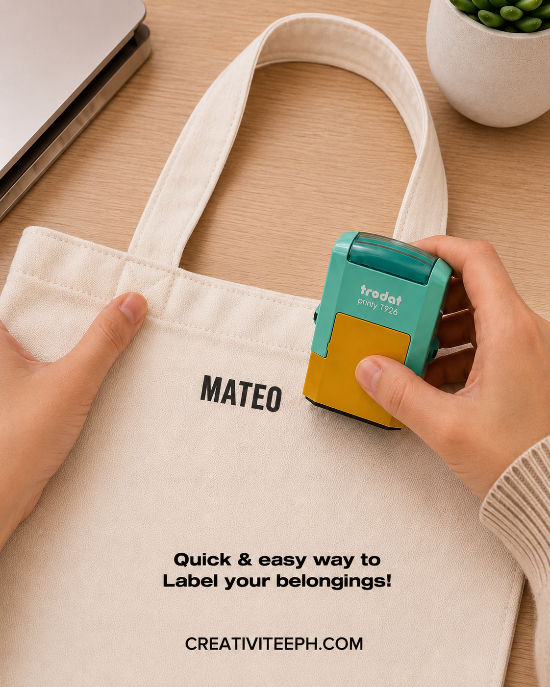 Self-Inking Personal Stamps