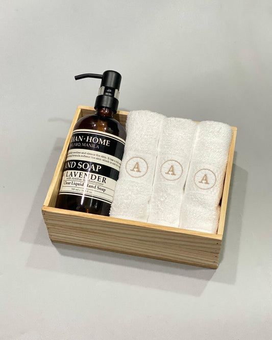 Powder Room Hand Soap / Towel Sets