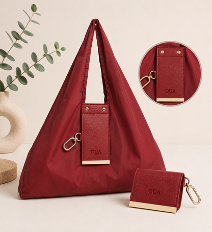 Leather Keychain Shopping Bag