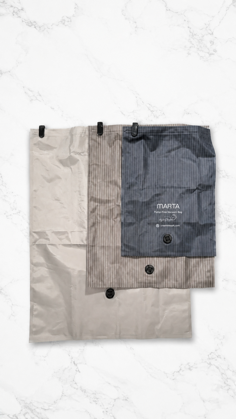 Pump-Free Vaccum Bags