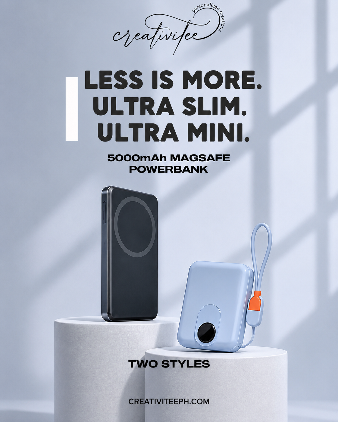 Ultra Slim and Ultra Mini Powerbanks
