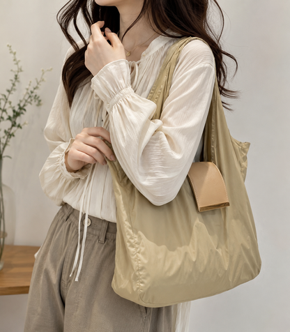 Leather Keychain Shopping Bag