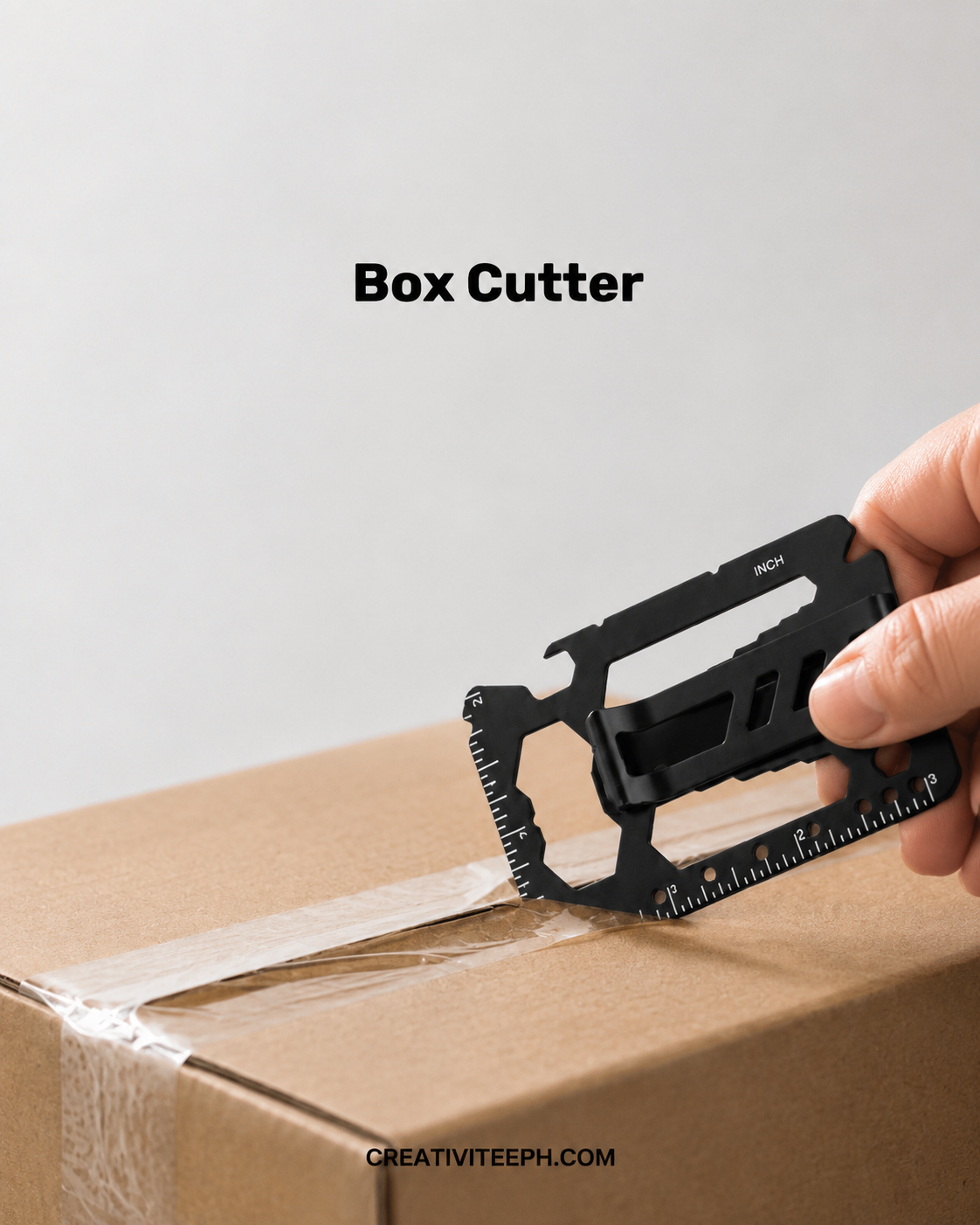 Metal Pocket Tool Card (with detachable money clip)