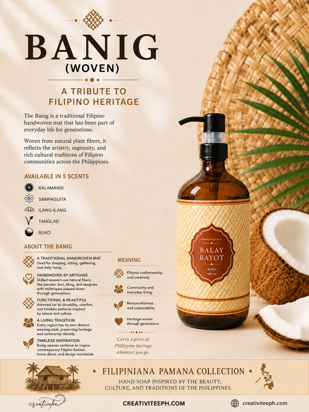 Filipiniana Hand Soap Collection