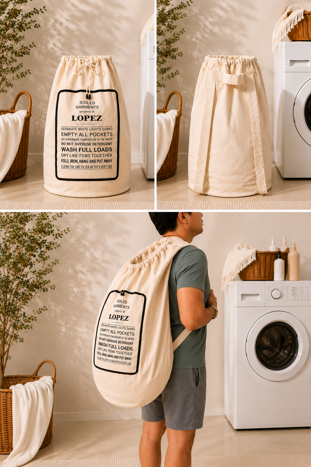 Foldable Laundry Bags