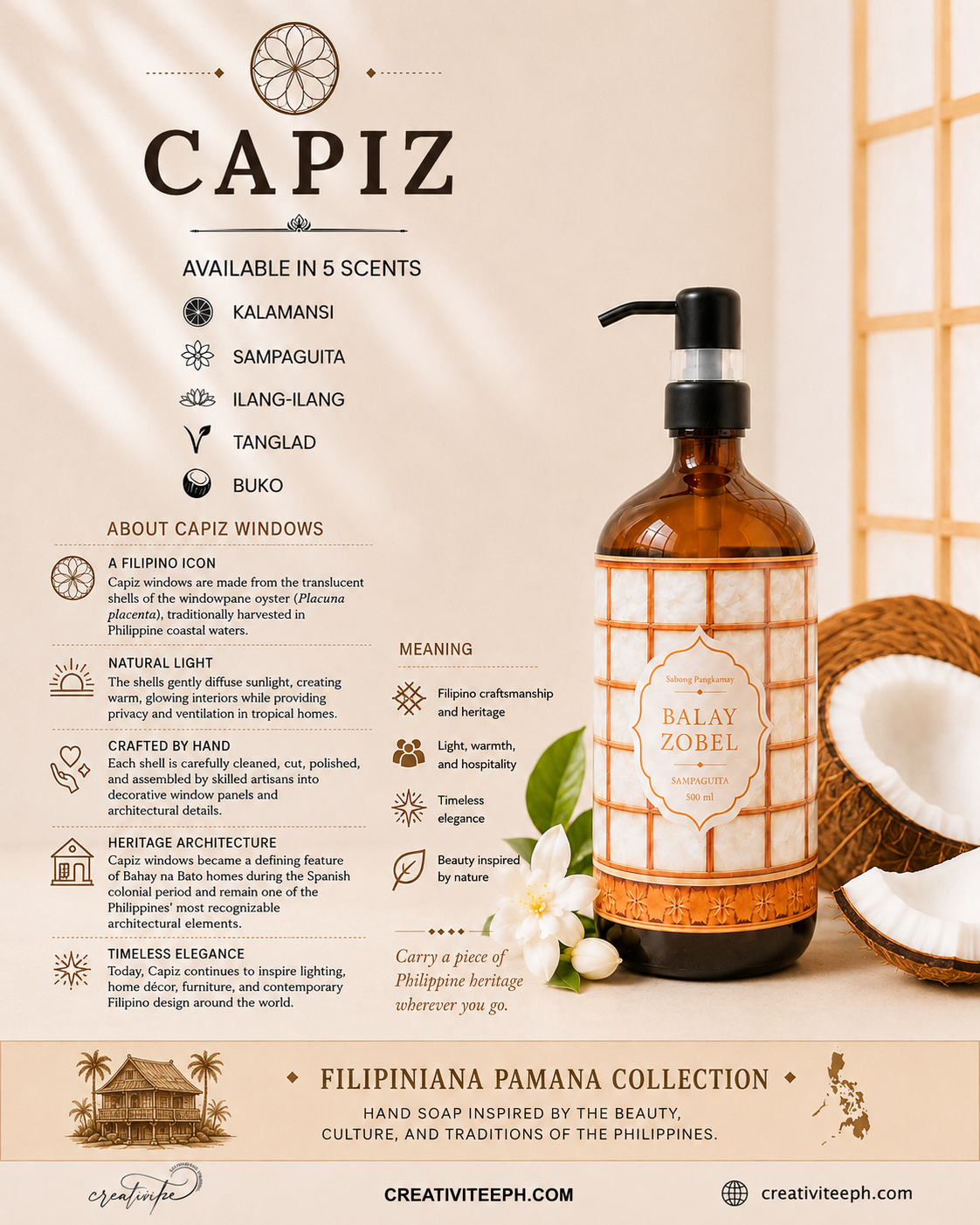 Filipiniana Hand Soap Collection