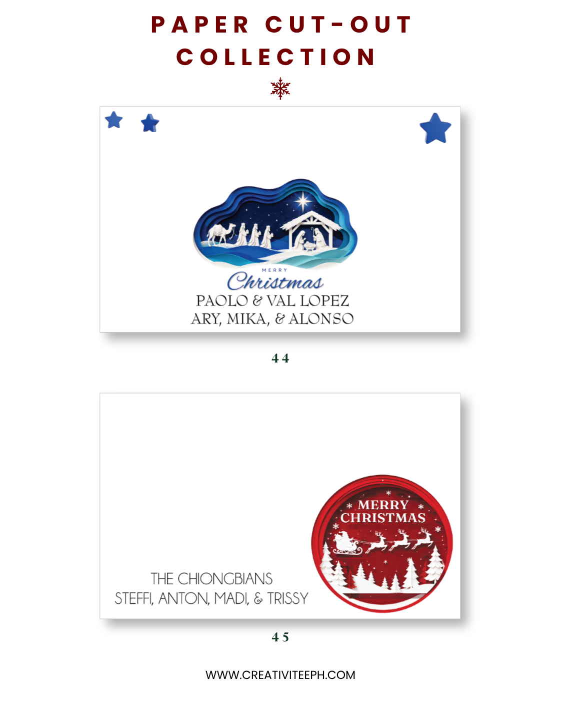 Holiday Stationery - Gift Cards, Delivery Pads, Money Envelopes