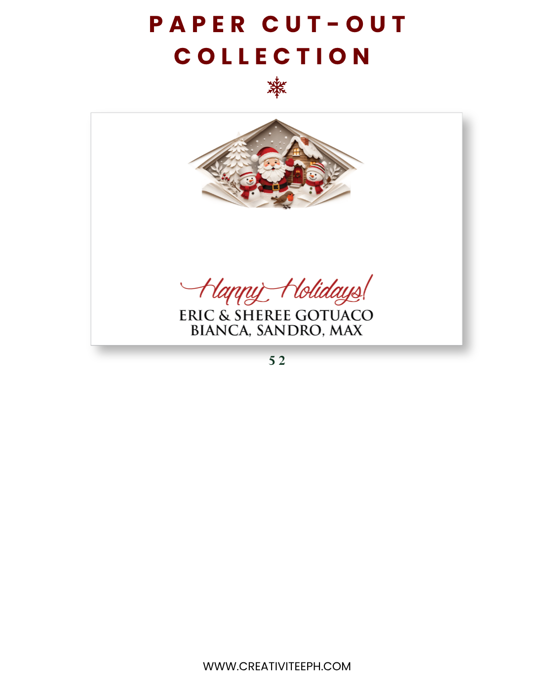 Holiday Stationery - Gift Cards, Delivery Pads, Money Envelopes