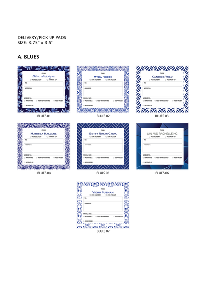 Stationery - Gift Cards, Delivery Pads, Memo Pads, Money Envelopes