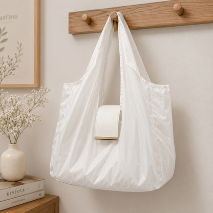 Leather Keychain Shopping Bag