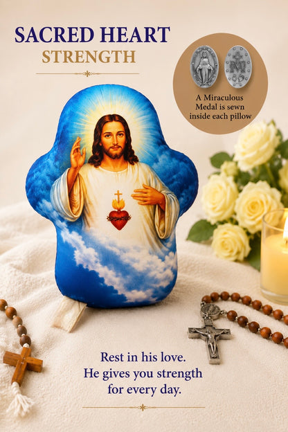Comfort Cross Hand Pillow