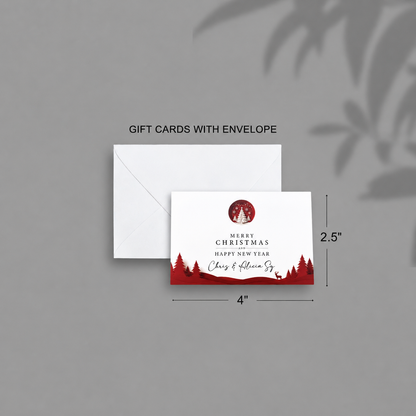 Holiday Stationery - Gift Cards, Delivery Pads, Money Envelopes