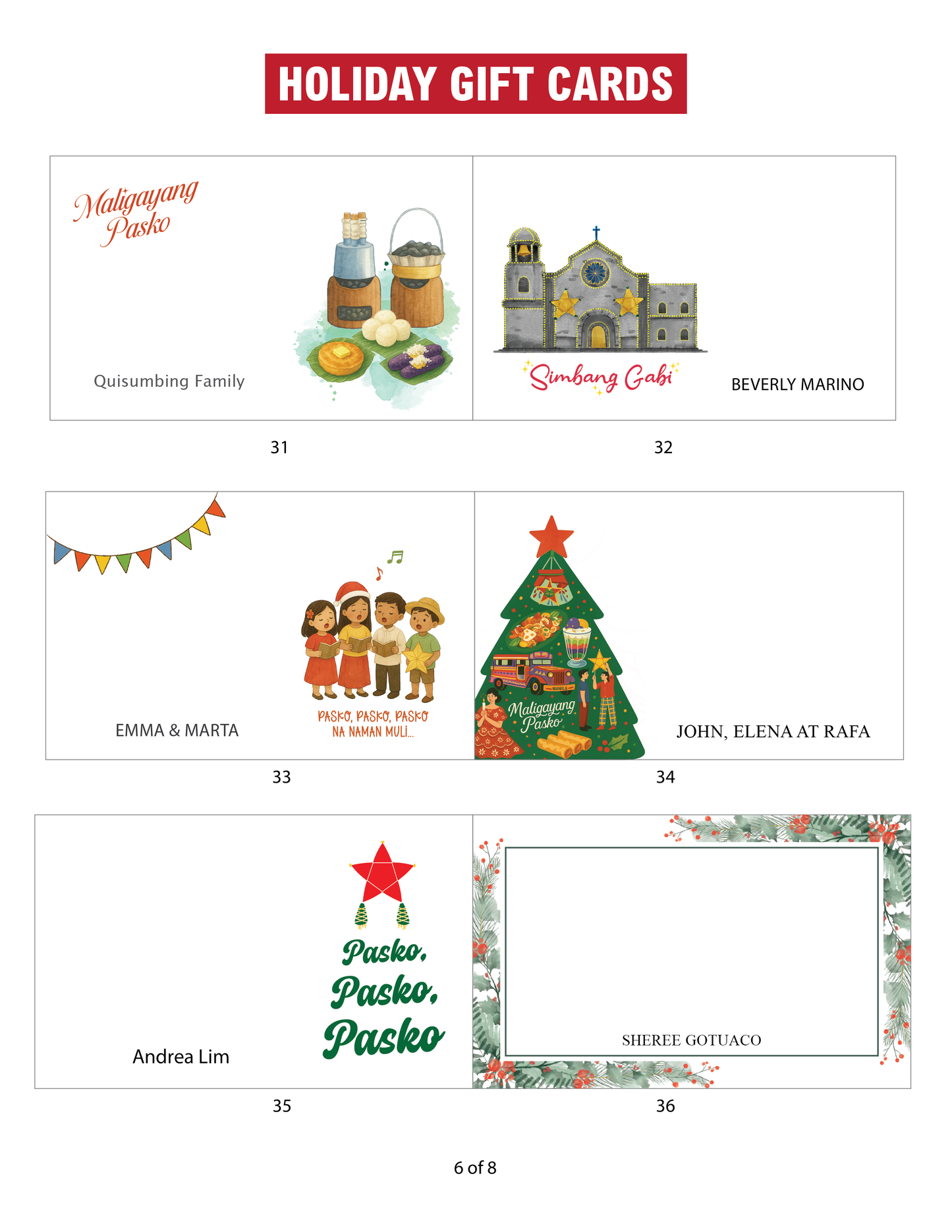 Stationery - Gift Cards, Delivery Pads, Memo Pads, Money Envelopes