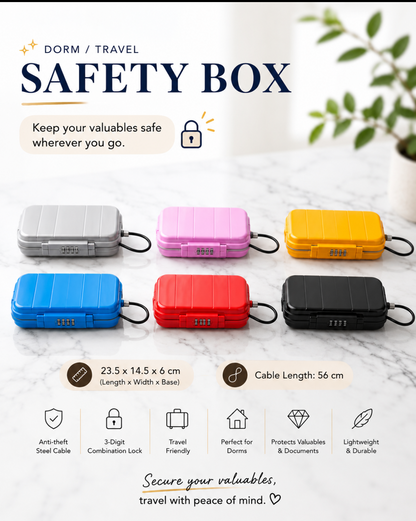 Travel Personal Security Box