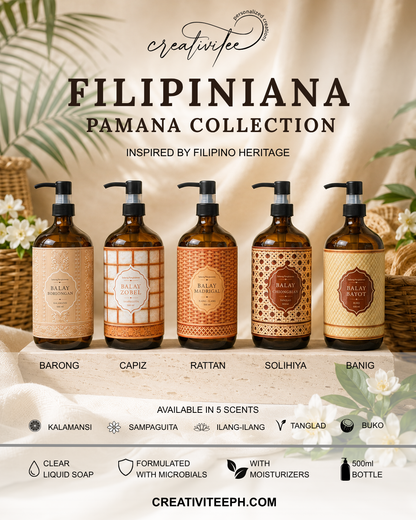 Filipiniana Hand Soap Collection