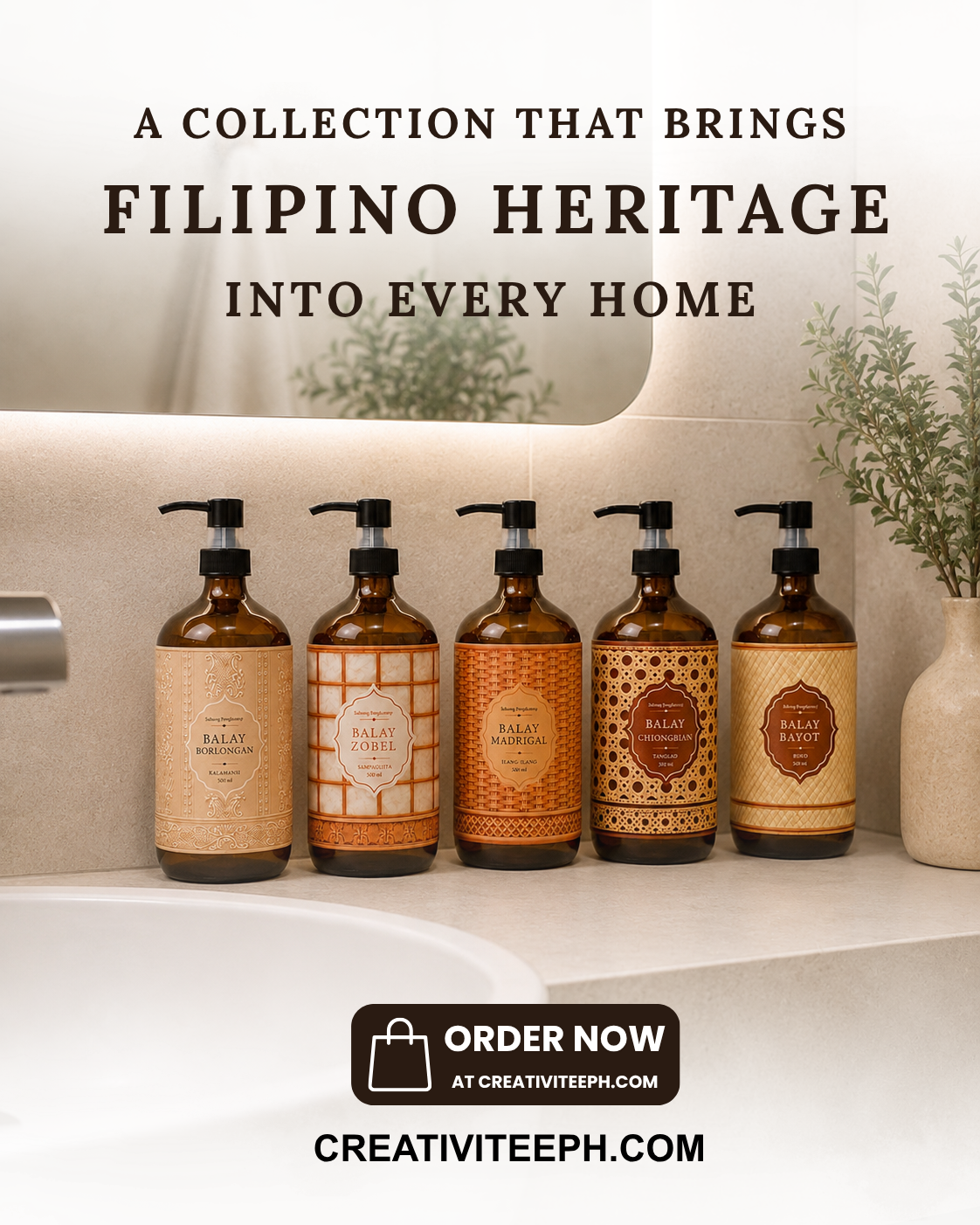 Filipiniana Hand Soap Collection
