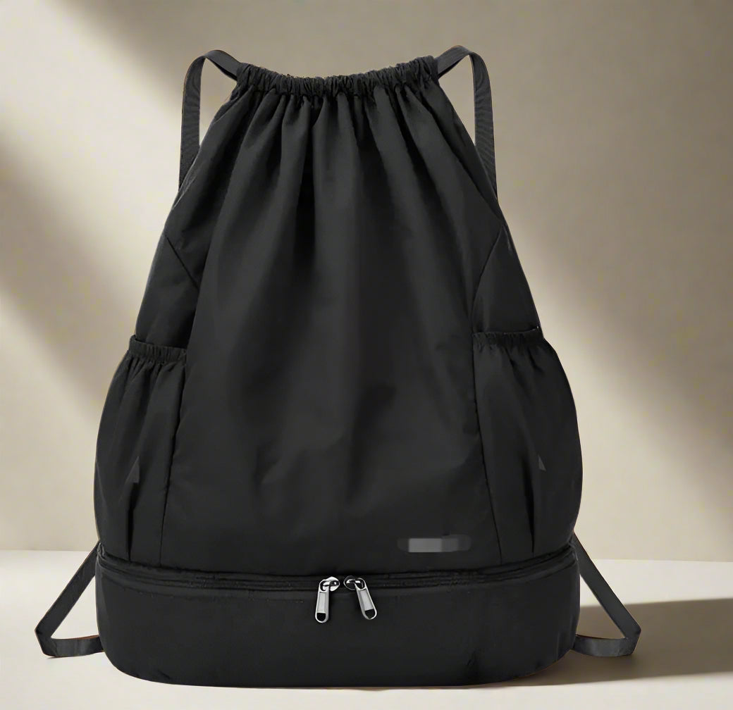 Foldable Drawstring Gym/Swim Bag