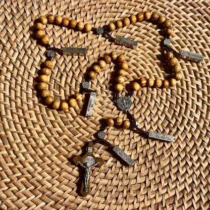 Wooden Mystery Rosary