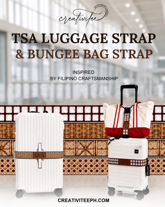 TSA Elastic Luggage Strap & Bungee Bag Strap (and luggage connector)