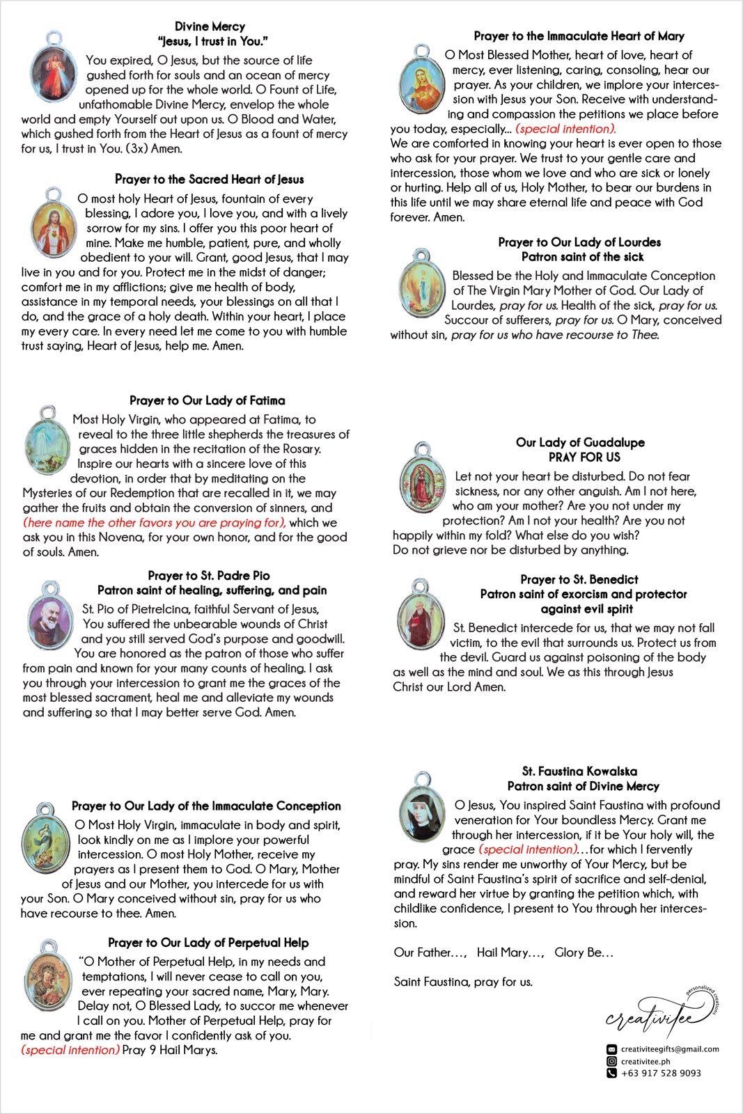 Patron St. Protection Bracelet