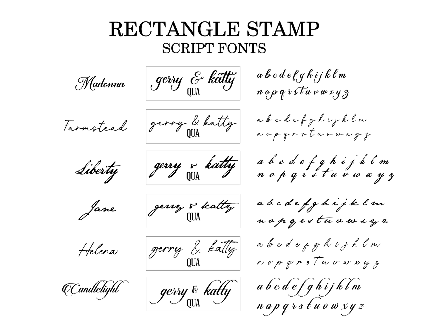 Self-Inking Personal Stamps