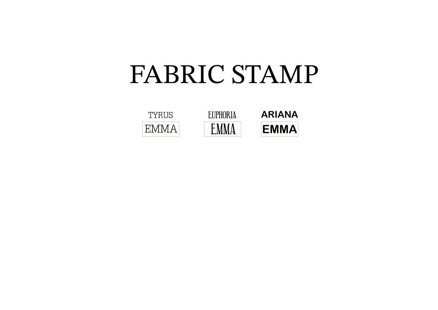 Self-Inking Personal Stamps